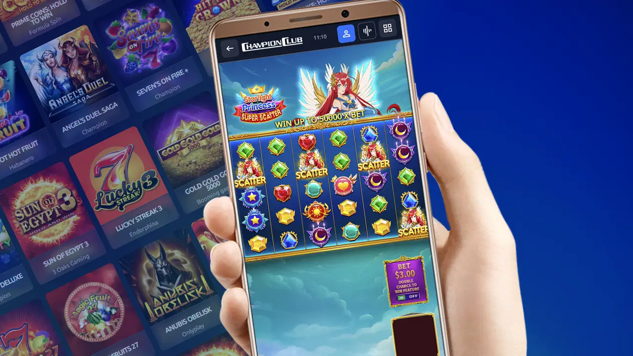 Плюси гри в мобільному Champion Club